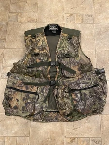 Winchester Mossy Oak Obsession Camo Hunting Vest With Padded Seat Cushion Sz M-L - Picture 1 of 15