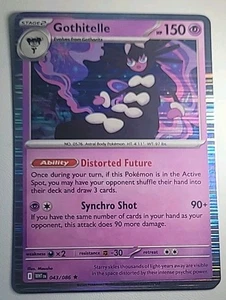 Gothitelle HP150 2025 Holo Pokémon Card No 043/086 - Picture 1 of 1