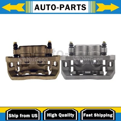 Pinzas de freno delanteras 2 piezas para Ford F-550 Super Duty 2008 2009 2010 6,4 L Foto 1 de 4