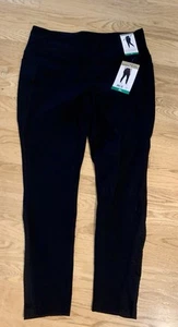 Mondetta Womens Leggings XL NEW Black High Waist Pocket Performance Luxury Crop - Picture 1 of 10