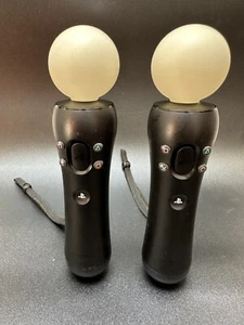 PlayStation 3 Move Motion Controllers (CECH-ZCM1U) PS3 PS4 VR - Picture 1 of 6