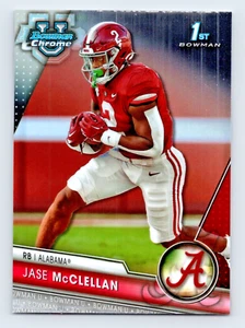 2023 Bowman 1st Chrome University No.75 Jase McClellan Alabama RB - Picture 1 of 2
