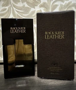 Avon Black Suede LEATHER • Eau De Toilette Spray • 3.4fl oz- New old stock - Picture 1 of 5
