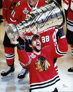 Antoine Vermette Chicago Blackhawks Signed 8x10 Matte Photo JSA Authenticated - Picture 1 of 2