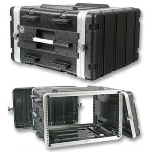 NEW PA DJ 6RU Equipment Rack Mount Flight Storage Case Concert 19" Stage 6 - Picture 1 of 1