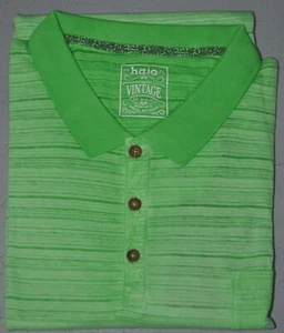 Polo Hajo verde taglia 7XL plussize - Foto 1 di 6