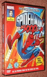 Spider-Man 5000 Complete DVD Collection 4 DISCS Rare! All 26 Eps from 1980's - Foto 1 di 4