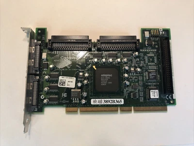 Adaptec ASC-39160 / DELL U160 SCSI + 68-pin LVD cable + hotswap backplane - Image 1 of 4