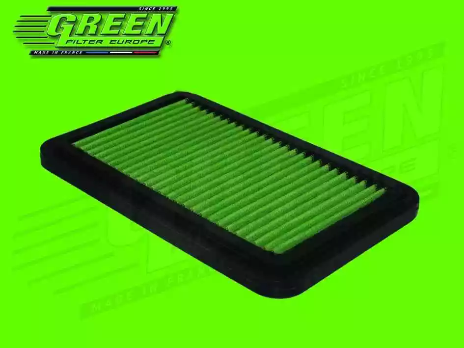 Filtro de aire deportivo GREEN para filtro de aire Daihatsu Cuore, Move, Sirion & YRV - Imagen 1 de 1