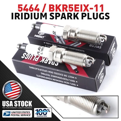 Juego de 2 bujías aptas para NGK para Mitsubishi Eclipse 1996-2005 2,4 L L4 OEM NUEVO Foto 1 de 4