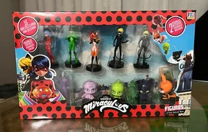 Pack 12 Mini Figuras Miraculous - Lady Bug - Papillon - Plagg - Foto 1 di 1
