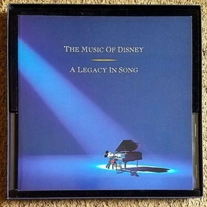 The Music of Disney A Legacy in Song 3 CD Box Set with Collectors Book records - Picture 1 of 6