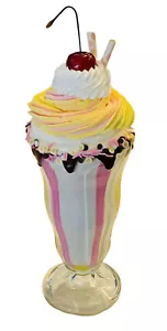 Batido falso DECIKES comida artificial falsa fresa plátano batido - Imagen 1 de 8