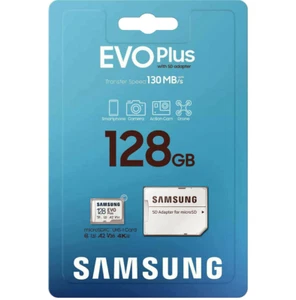 Samsung EVO Plus Micro SD z adapterem karta pamięci 32GB 64GB 128GB do 130 MB/s - Zdjęcie 1 z 7