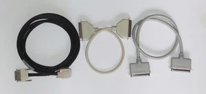 External SCSI Cables — Centronics 50-pin 2 ft, 3 ft; VHDCI 10 ft — Perfect Cond. - Picture 1 of 7