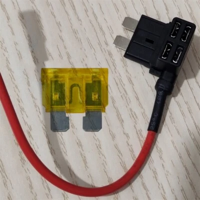 5 Sets 12V Car Add-a-circuit Fuse Tap Adapter 20Amp Standard ATC/ATO Blade Fuse - Image 1 of 4