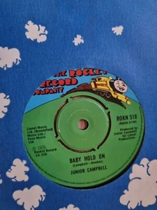 Junior Campbell – Baby Hold On The Rocket Record Company ROKN 518 1977 POP - Picture 1 of 4