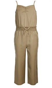 Epic Threads Big Girls Smocked- Waist Jumpsuit, Color Dark Sprout, NWT - Picture 1 of 2