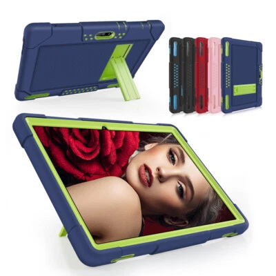 For Pritom M10/QuntiCO Y10/Gateway 10.1 HD Tablet ShockProof With Stand Cover - Image 1 of 4