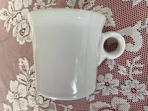 Fiestaware Current White Ring Handle Mug. New. 10-1/4oz capacity. New - Picture 1 of 4