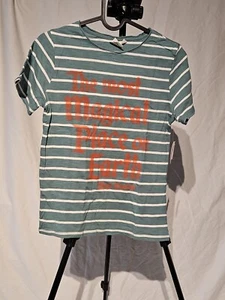 Disney Parks Forever By Junk Food Striped Shirt The Most Magical Place On Earth  - Picture 1 of 6
