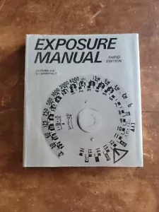 Exposre Manual Dunn & Wakefield 3rd Ed Vintage 1974 Hardcover Photography Book - Picture 1 of 5