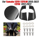 Front Spoiler Fxed Wind Winglets For Yamaha Yzf-R1 R6 R1m 2015-2022