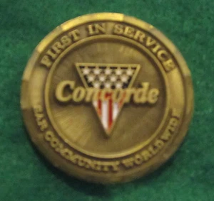 Challenge Coin Concorde comunidad SAR en todo el mundo - Imagen 1 de 2