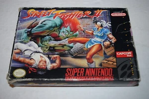Videojuego Street Fighter II Super Nintendo SNES Completo en Caja - Imagen 1 de 5