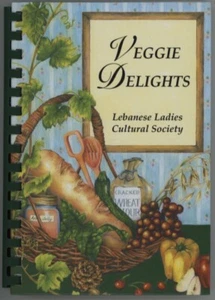 Vegetarisches Kochbuch Libanesische Damen Pasadena Kalifornien VEGGIE DELIGHTS - Bild 1 von 9