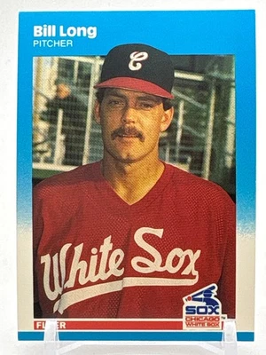1987 Fleer Update [RC] #U-66 Bill Long Chicago White Sox - Image 1 of 2