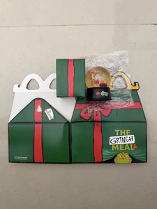McDonalds The Grinch Meal Box Birdie Snow Globe Toy Collectible Xmas Gift Promo - Picture 1 of 6