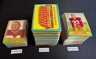 1963 Topps Football Cards 1-170 (P-NM) - You Pick - Complete Your Set - Image 1 of 4