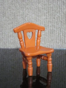 Fisher Price Sweet Streets Dollhouse Brown Chair for Dining Table Set Replacment - Picture 1 of 8