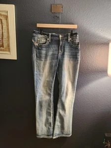Miss Me Angel Wing Pockets Size 29. Excellent - Picture 1 of 10
