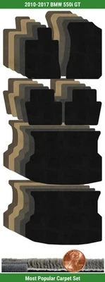 Juego de alfombrillas Lloyd Custom Ultimat para BMW 550i GT 2010-2017 (5 piezas) #U1 Foto 1 de 4