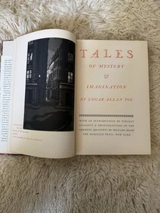 Tales of Mystery & Imagination by Edgar Allen Poe (1941) Limited Editions Club - Picture 1 of 12