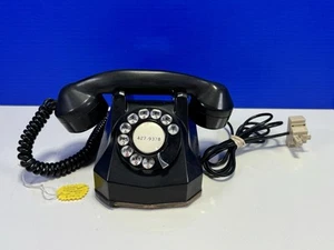 Vintage automatisches elektrisches Monophon Modell 40 Bakelit Tischtelefon hergestellt in den USA - Bild 1 von 9
