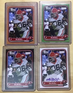 🔥Lot Of 4 Dillon Bell 2024 Onyx Vintage 1 Auto 1 Black /10 1 Green /50 1 Orange - Picture 1 of 2