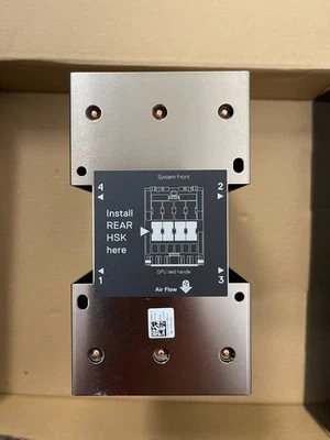 NEW Dell  Front Rear ASSY HTSNK A100 GPU REAR XE 9680 Heatsink VCTN1 0VCTN1 - Image 1 of 4