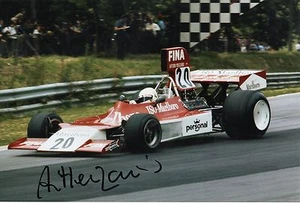 Formula 1 Driver Arturo Merzario Hand Sigend Photo 5 - Picture 1 of 1