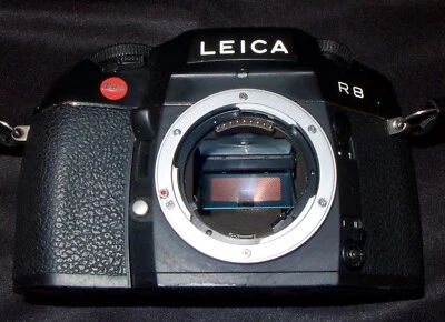 ⏯Cuerpo de cámara fotográfica Leica R8 R 8 negra SLR 35 mm excelente estado envío gratuito  Foto 1 de 4