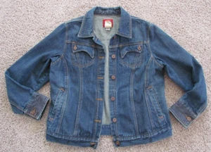 Vintage Womens Size L Large DICKIES Jean Jacket - Picture 1 of 8