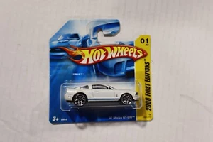 HOT WHEELS '07 SHELBY GT-500 2008 FIRST EDITIONS SHORT CARD - WHITE - Picture 1 of 2