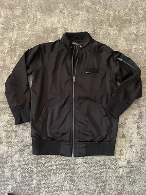 Jaqueta Feminina Members Only Boyfriend XS Preta Cafe Racer - Imagem 1 de 3