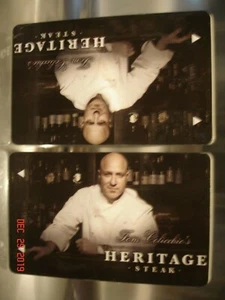 Mirage Las Vegas Casino Room Key Heritage Steak House Edizione - Foto 1 di 3