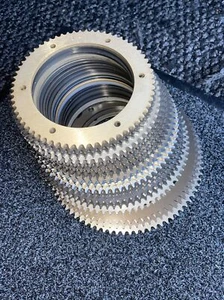 219 Sprocket Set Kart Gokart Cart Chain 21 pc Hard Anodized Name Brands 64-84 - Picture 1 of 1