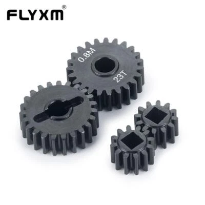 FLYXM 12T/23T RC Car Gears For 1/10 RC SCX10 AXI03004 Capra Portal Gears - Image 1 of 4