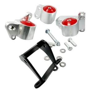 Engine Mount Kit For Honda Civic B D Series B16 B17 B20 D15 D16 D16Y5 D16A6 - Picture 1 of 6