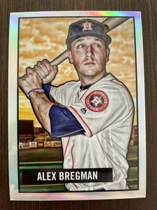 Bowman Chrome Alex Bregman 1951 Bowman Refractor #7 2017 - Imagen 1 de 2